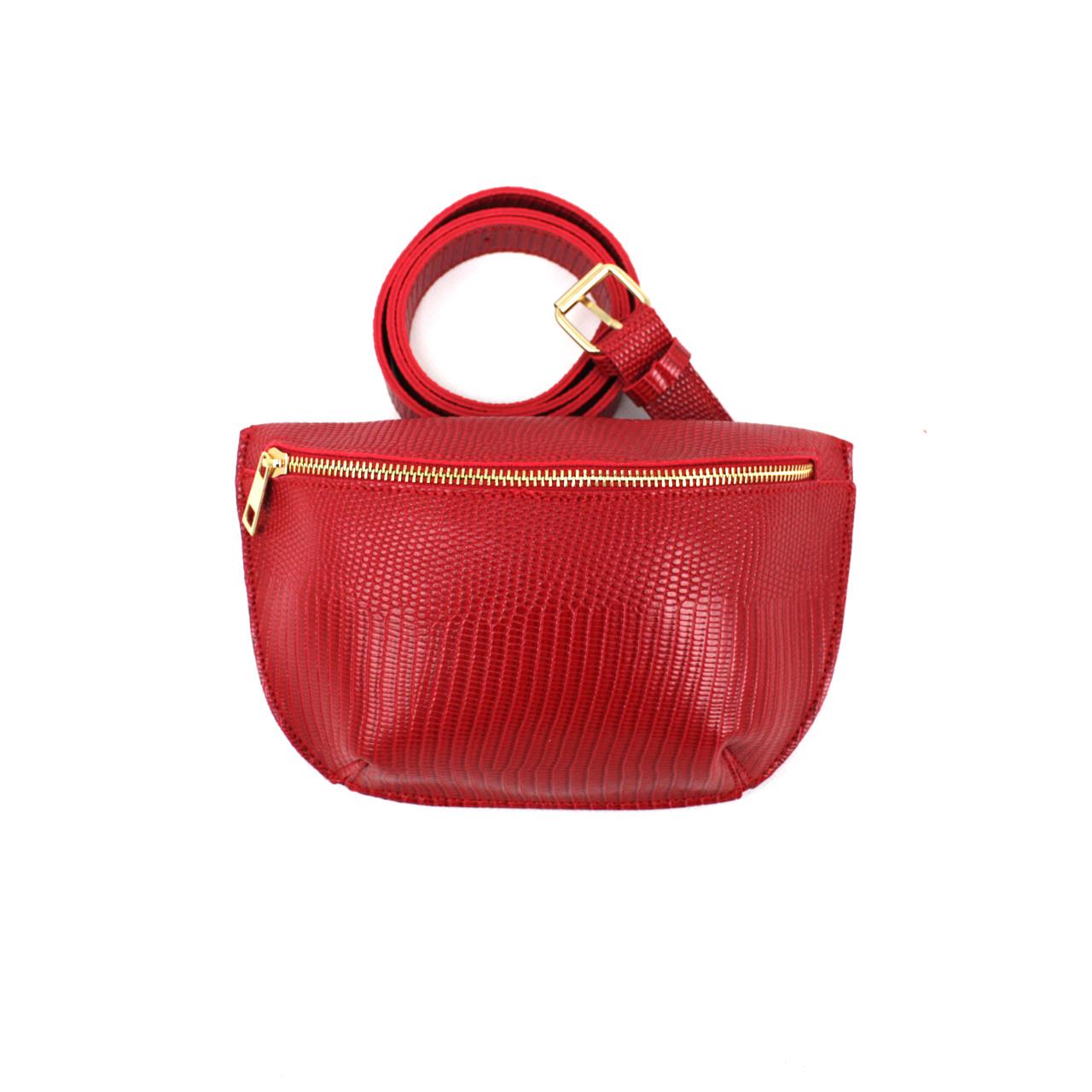 Сумка-бананка женская VOILA 808107 Красный