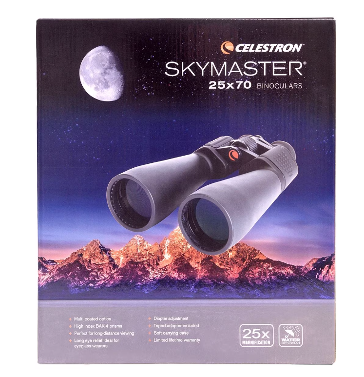 Бинокль военный Celestron SkyMaster 25x70 (71008) - фото 5