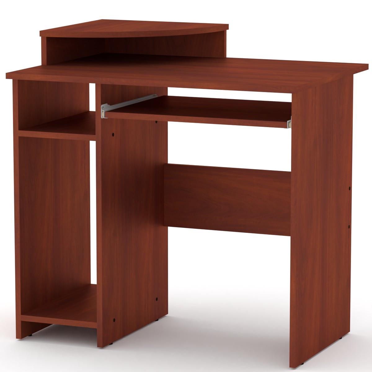 Стол компьютерный СКМ-1 Компанит 82х60х73,6 см Яблоня - фото 1 Стол компьютерный СКМ-1 Компанит 82х60х73,6 см Яблоня - фото 1