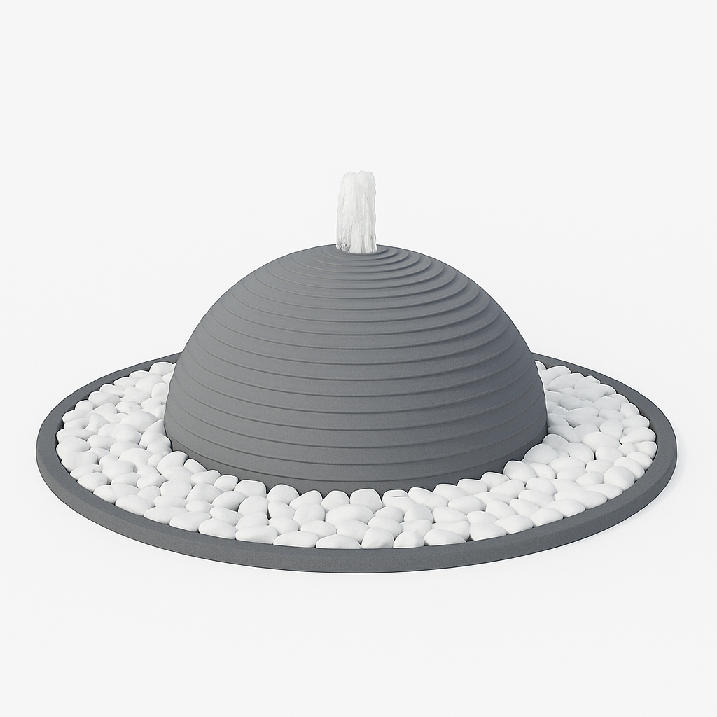 Фонтан бетонный садовый Lima для сада/террасы/двора 1200x540 мм (26216214)