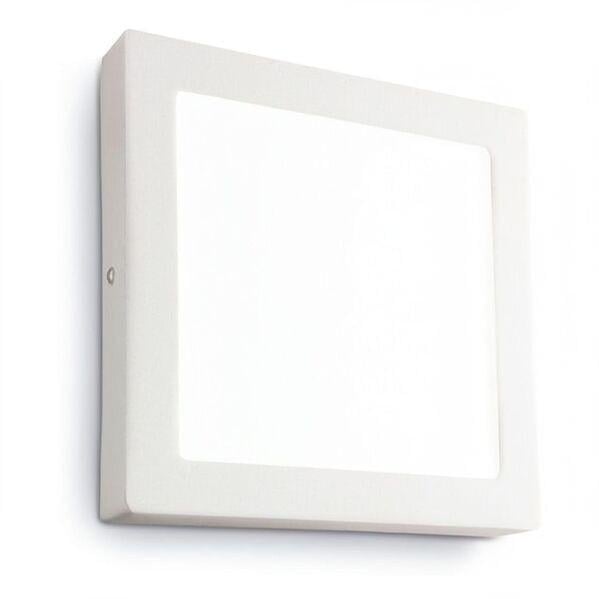 Стельовий світильник Ideal Lux 138640 Universal AP1 Square Bianco 18 Вт 1000 лм 3000K