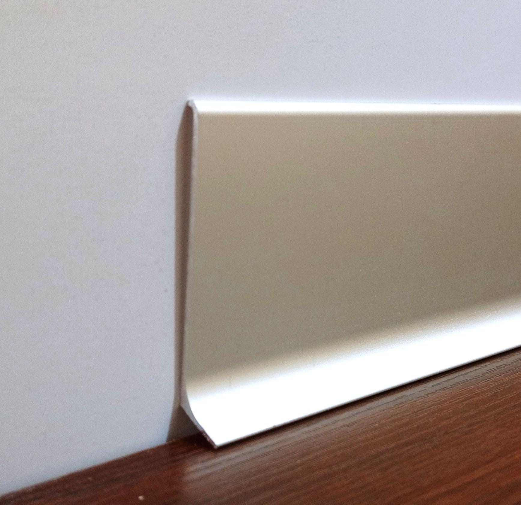 Плинтус Профіль Центр Best Deal 3/40 анод накладной алюминиевый плоский 2,5 м Серебристый (5БД340251) - фото 3 Плинтус Профіль Центр Best Deal 3/40 анод накладной алюминиевый плоский 2,5 м Серебристый (5БД340251) - фото 3