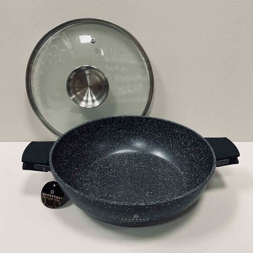 Кастрюля-сотейщик Edenberg EB-8135 алюминиевый с мраморным антипригарным покрытием 5,5 л (1644382063) - фото 6 Кастрюля-сотейщик Edenberg EB-8135 алюминиевый с мраморным антипригарным покрытием 5,5 л (1644382063) - фото 6