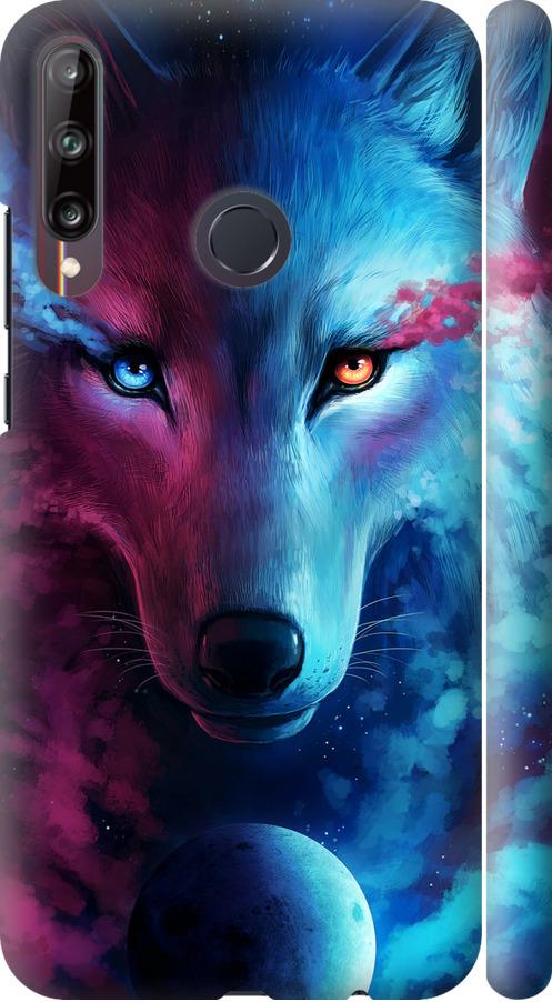 Чехол на Huawei P40 Lite E Арт-волк (3999m-1875-42517)