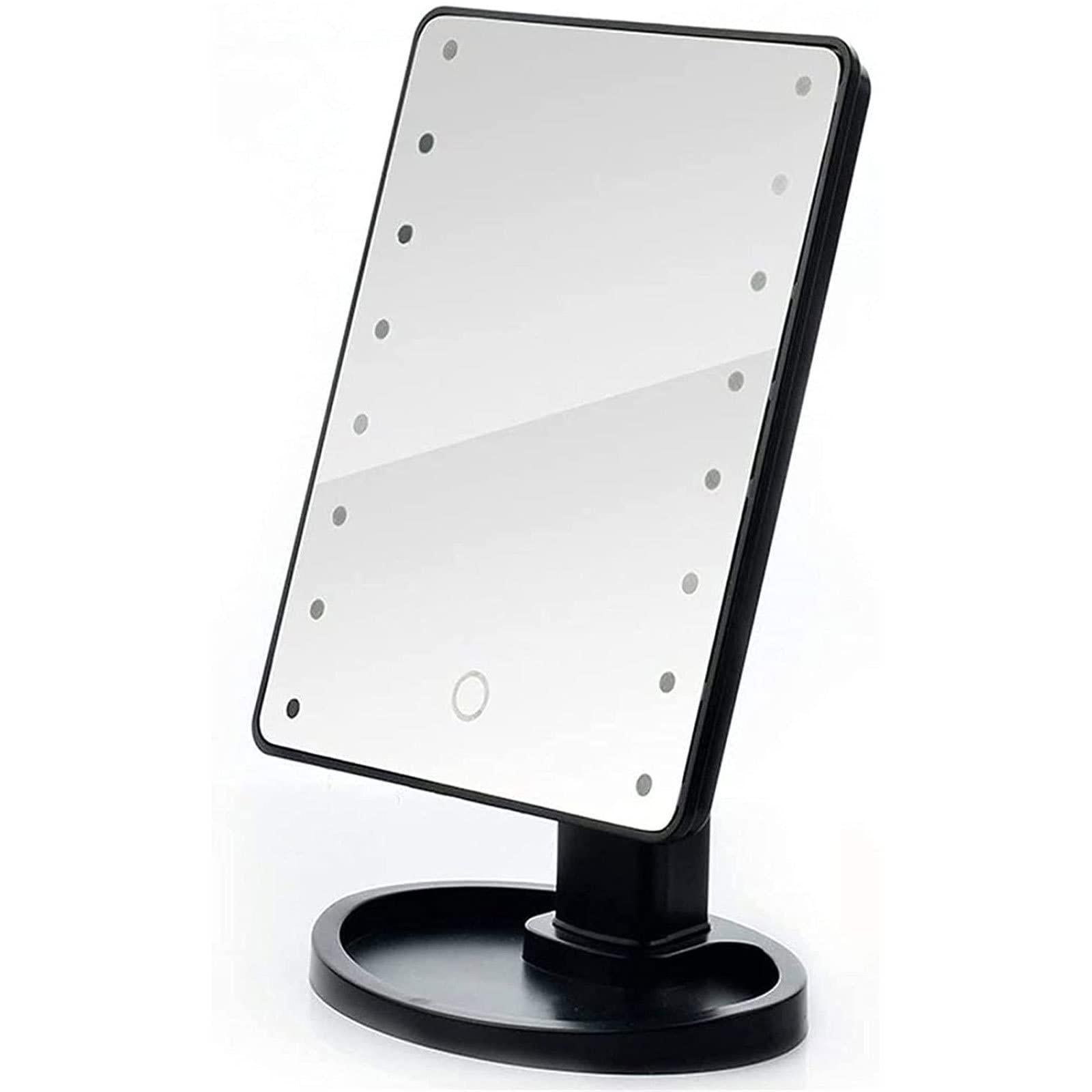 Зеркало для макияжа Magic Makeup Mirror 22 светодиода сенсорная кнопка/вращение на 180" (2479516906)