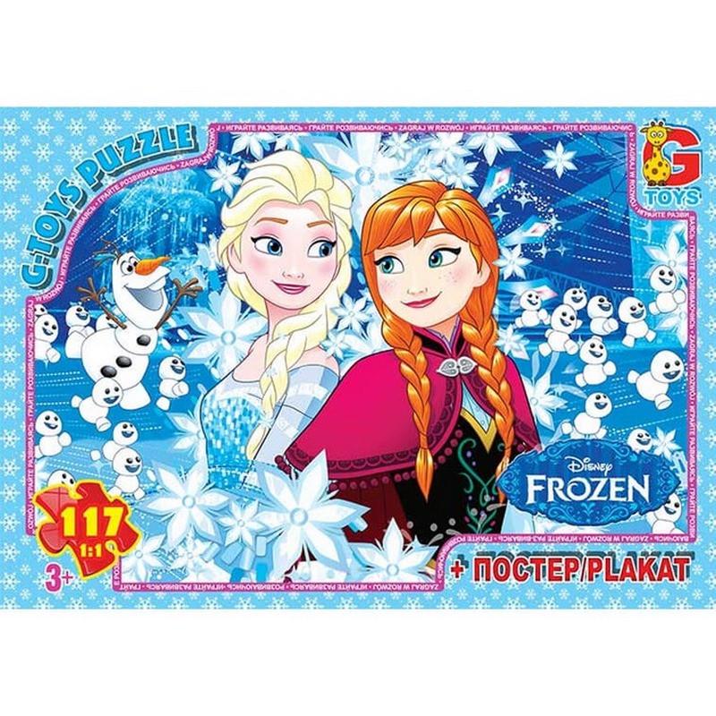 Пазл-плакат дитячий Frozen FR043 117 ел. (26124354)