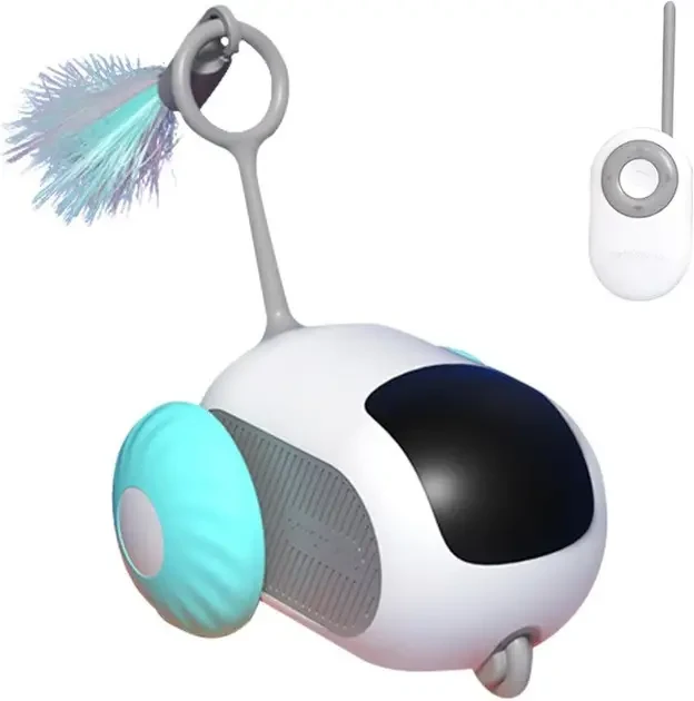 Игрушка интерактивная для кошек с пультом и двумя режимами игры 1236 (2443938536)