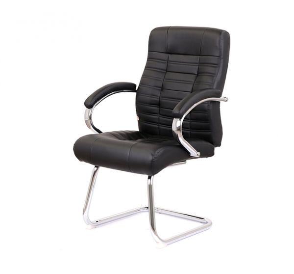 Кресло конференционное АКЛАС Атлант CF Черный (XY-7147-G)