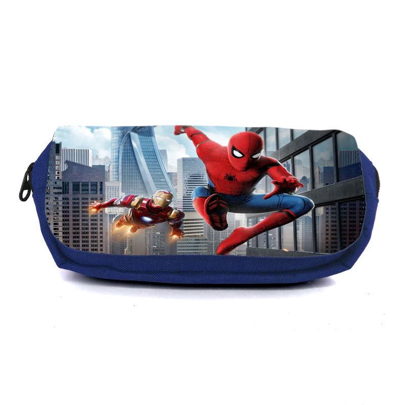 Пенал школьный Паук Spiderman-01 Синий (1559444020)