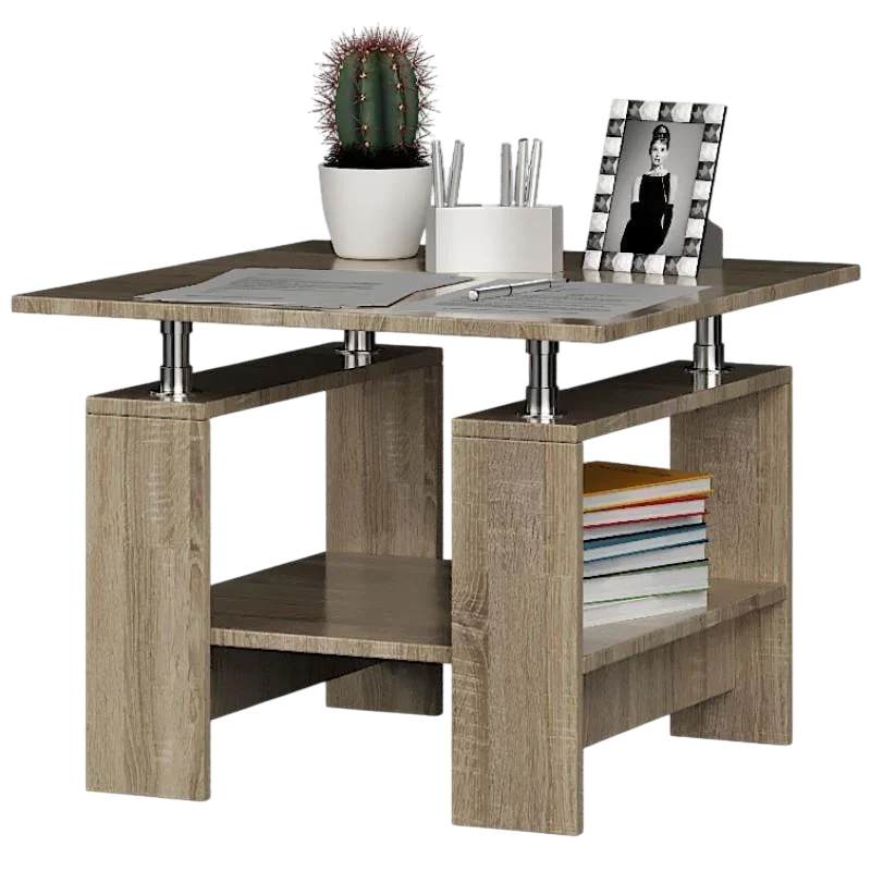 Журнальний стіл Еверест СЖ-2 60х60х47 см Дуб сонома (ЕВ20289) Журнальний стіл Еверест СЖ-2 60х60х47 см Дуб сонома (ЕВ20289)