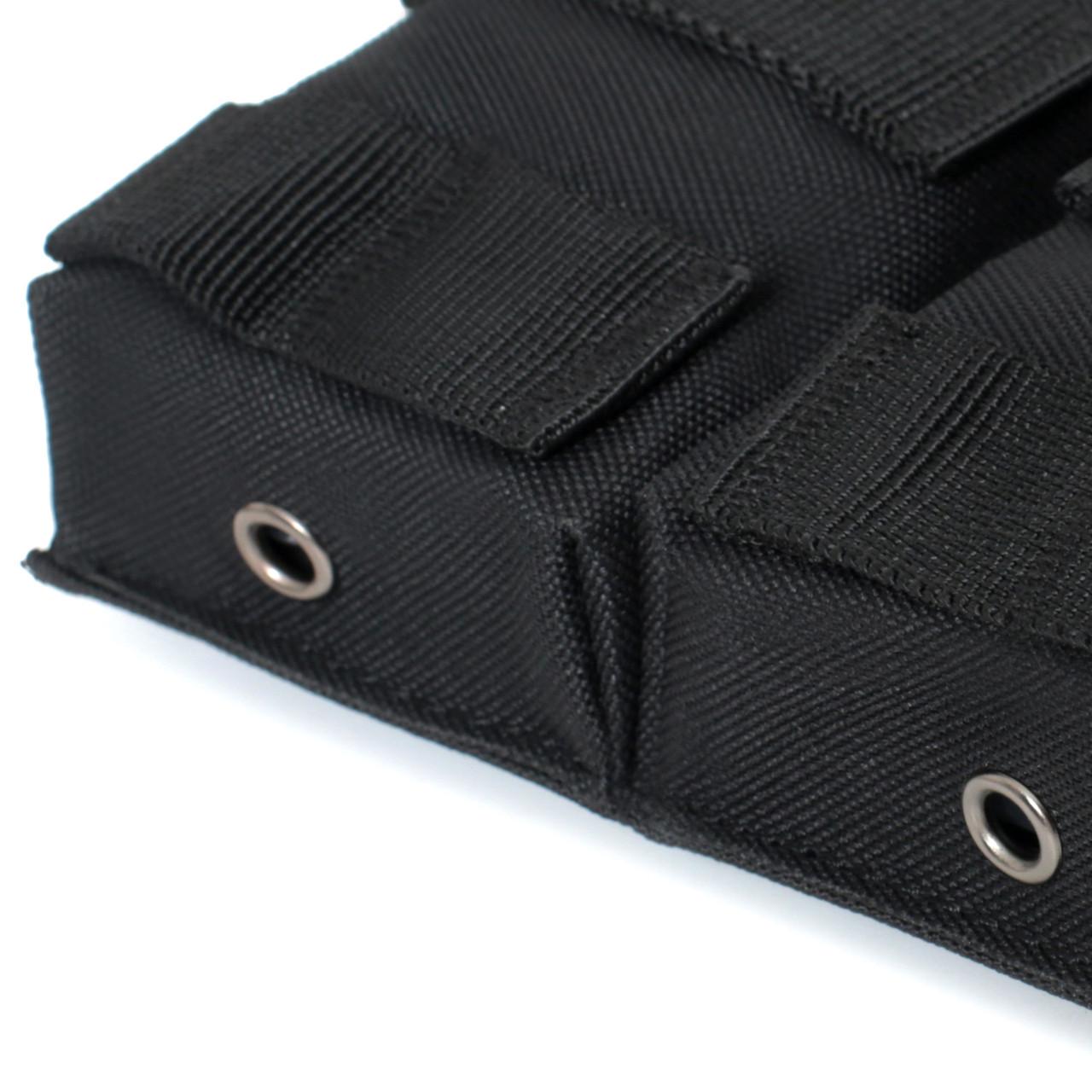 Подсумок двойной MOLLE под магазины Черный (29471882) - фото 4