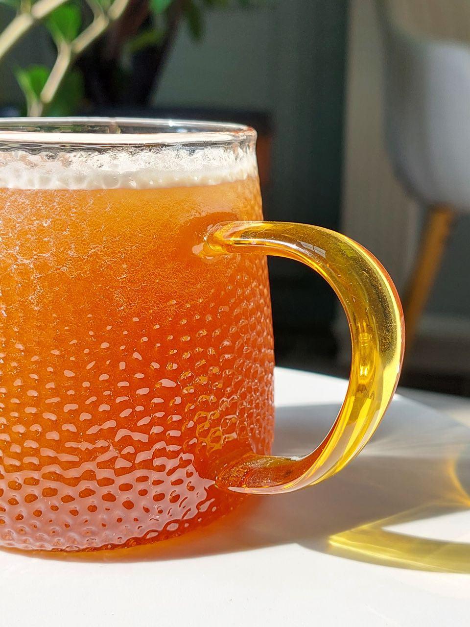 Кружка скляна Айс 350 мл Прозорий (181025) - фото 2 Кружка скляна Айс 350 мл Прозорий (181025) - фото 2