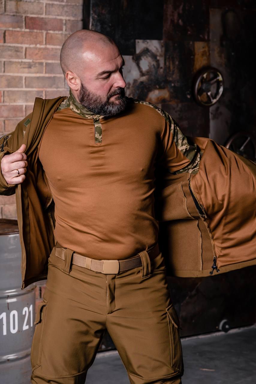 Куртка демисезонная SM Softshell XL Койот (9666868) - фото 3