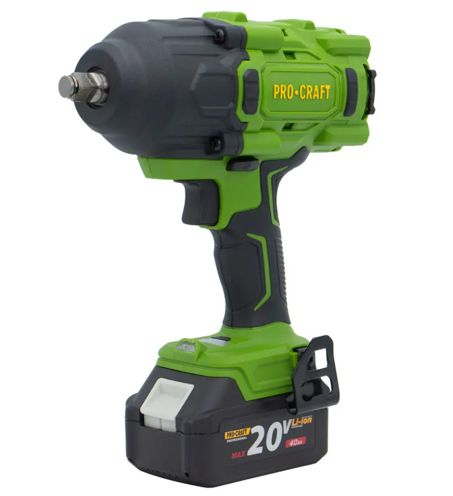 Гайковерт аккумуляторный Procraft PWA80 кейс/1 аккумулятор и зарядное устройство (2435535777)