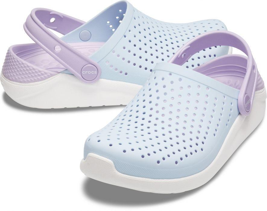 Крокси для дівчинки Crocs Literide Kids Mineral Blue/White р. 34/35 Блакитний (22558) Крокси для дівчинки Crocs Literide Kids Mineral Blue/White р. 34/35 Блакитний (22558)