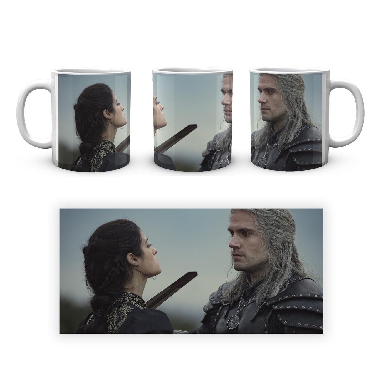 Чашка Geekland The Witcher Геральт Енифер 330 мл (TW 002.015) - фото 4 Чашка Geekland The Witcher Геральт Енифер 330 мл (TW 002.015) - фото 4