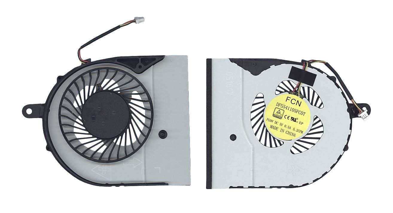 Кулер для ноутбука Dell Inspiron 5459/5559/5558/5458/14-5458/15-3558/17-5758 5V 0.5A 3-pin FCN