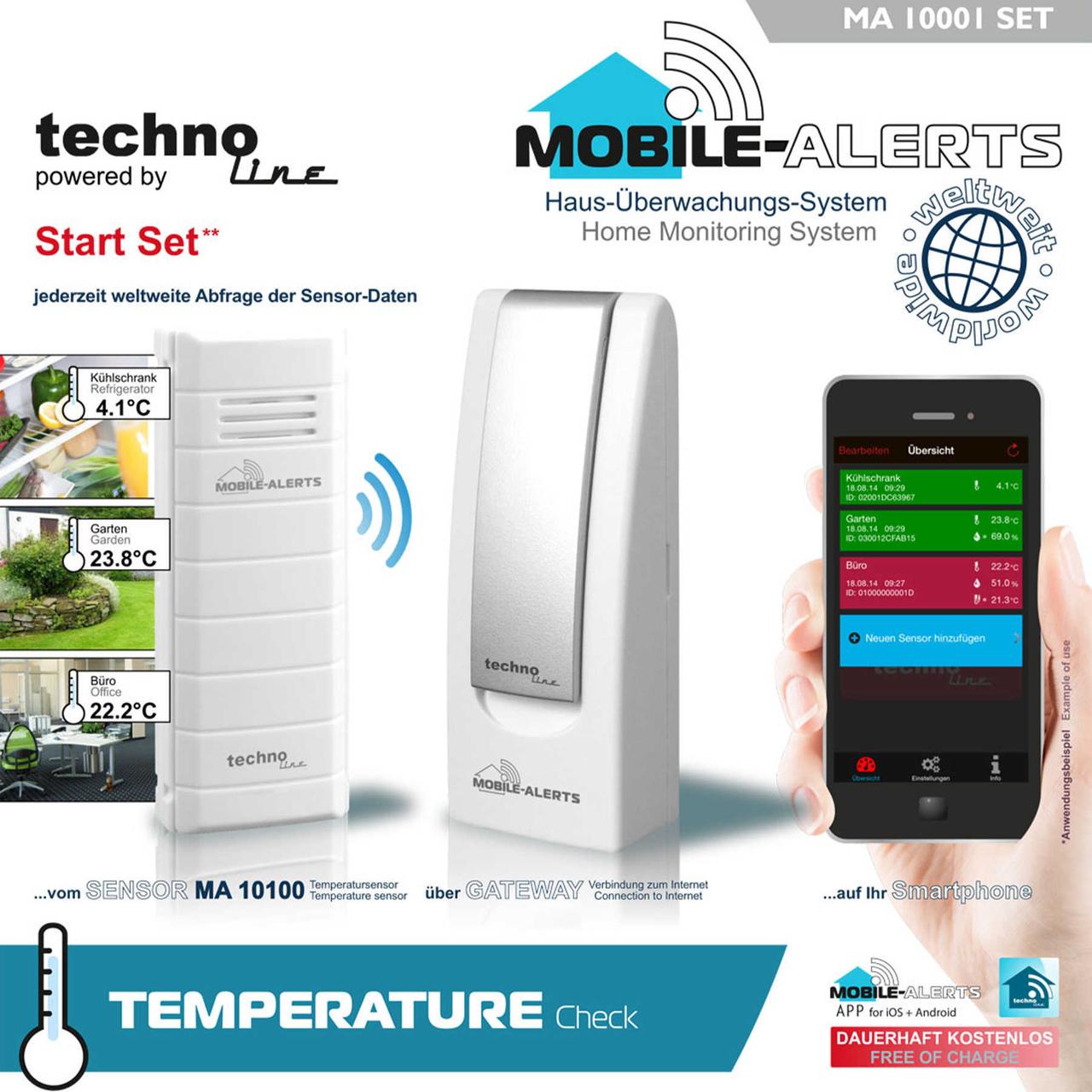 Метеостанция Technoline Mobile Alerts Start Set MA10001 (MA10001) - фото 4