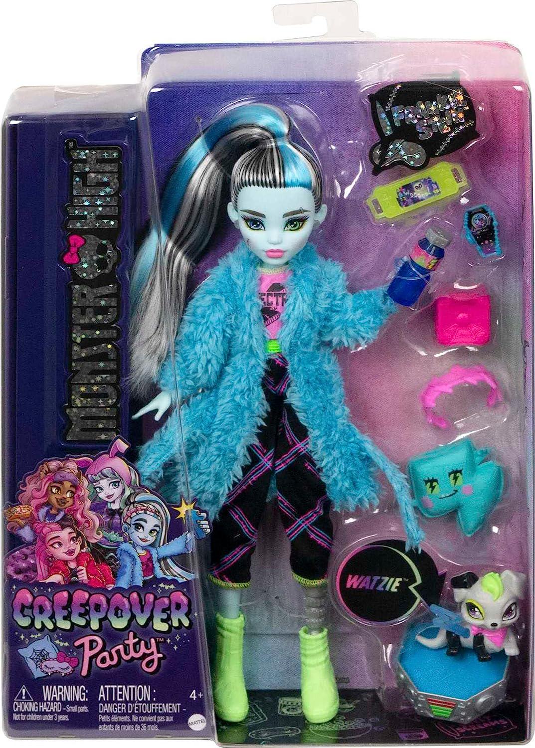 Лялька Mattel Monster High Frankie Stein Creepover Party Set (13077942) - фото 6