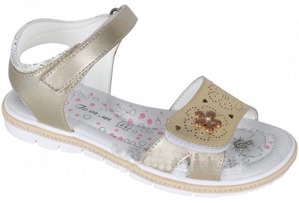 Кожаные босоножки Tom.m 5237D р. 28 Золотой