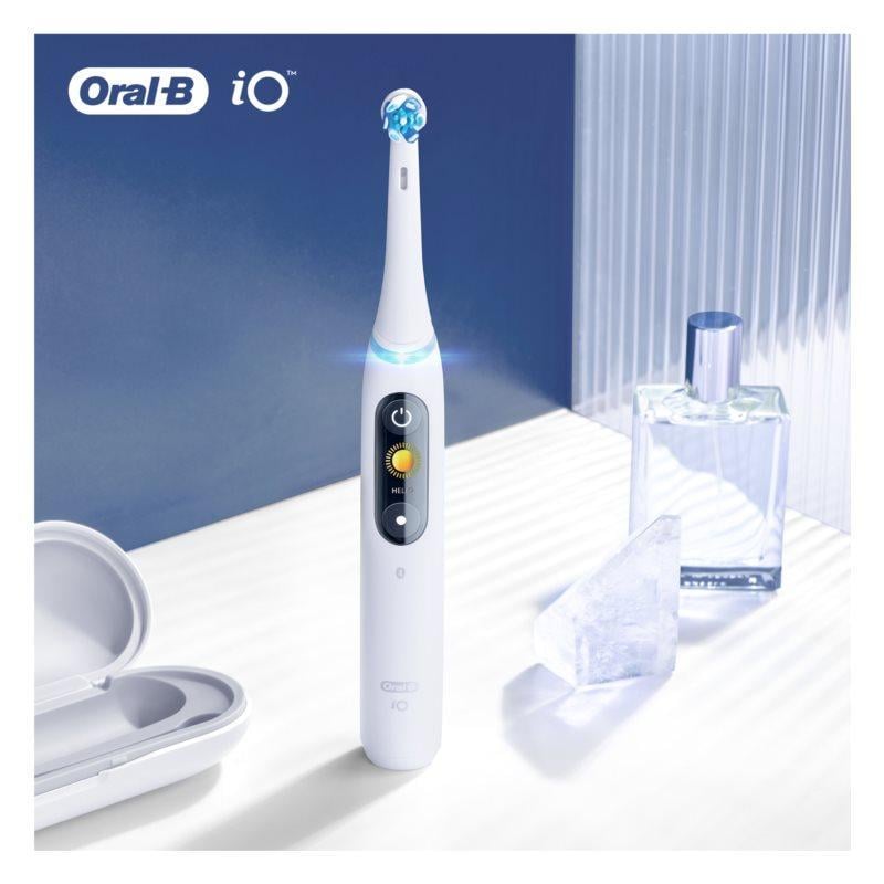 Насадка для зубной щетки Oral-B Braun iO Ultimate Clean 1 шт. White (24542545) - фото 4