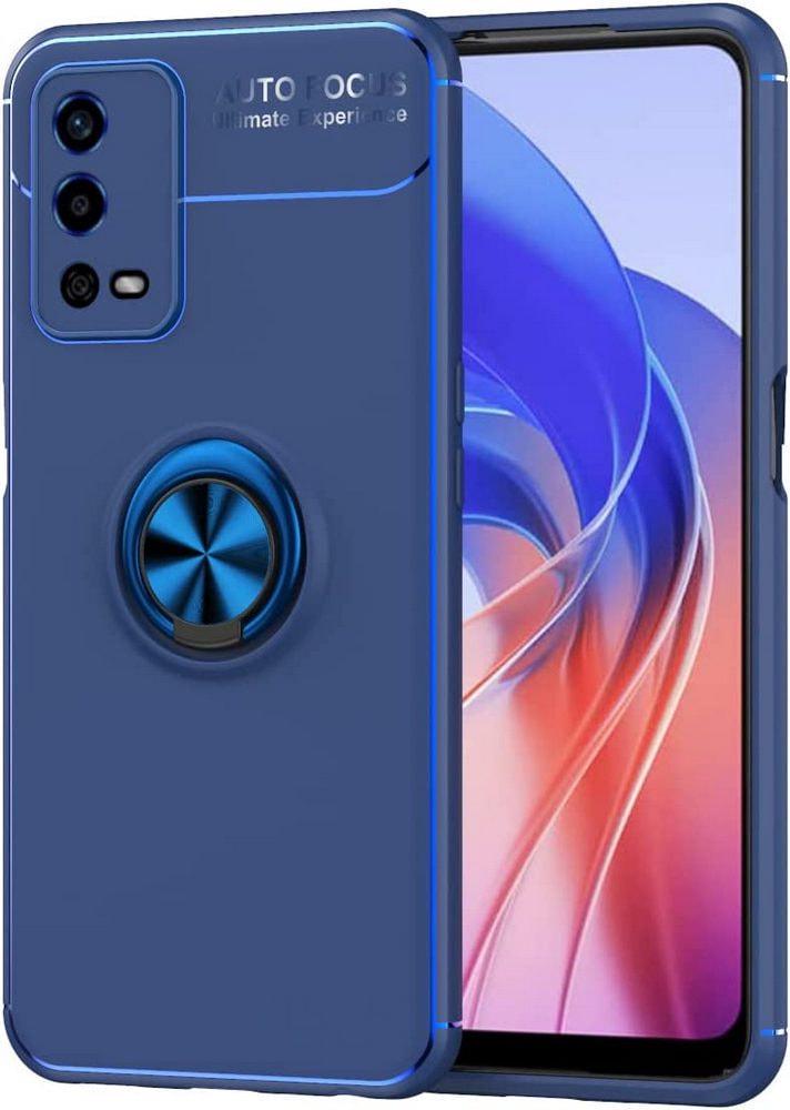 Чехол с кольцом OPPO A55 Autofocus Blue (29941-28) Чехол с кольцом OPPO A55 Autofocus Blue (29941-28)
