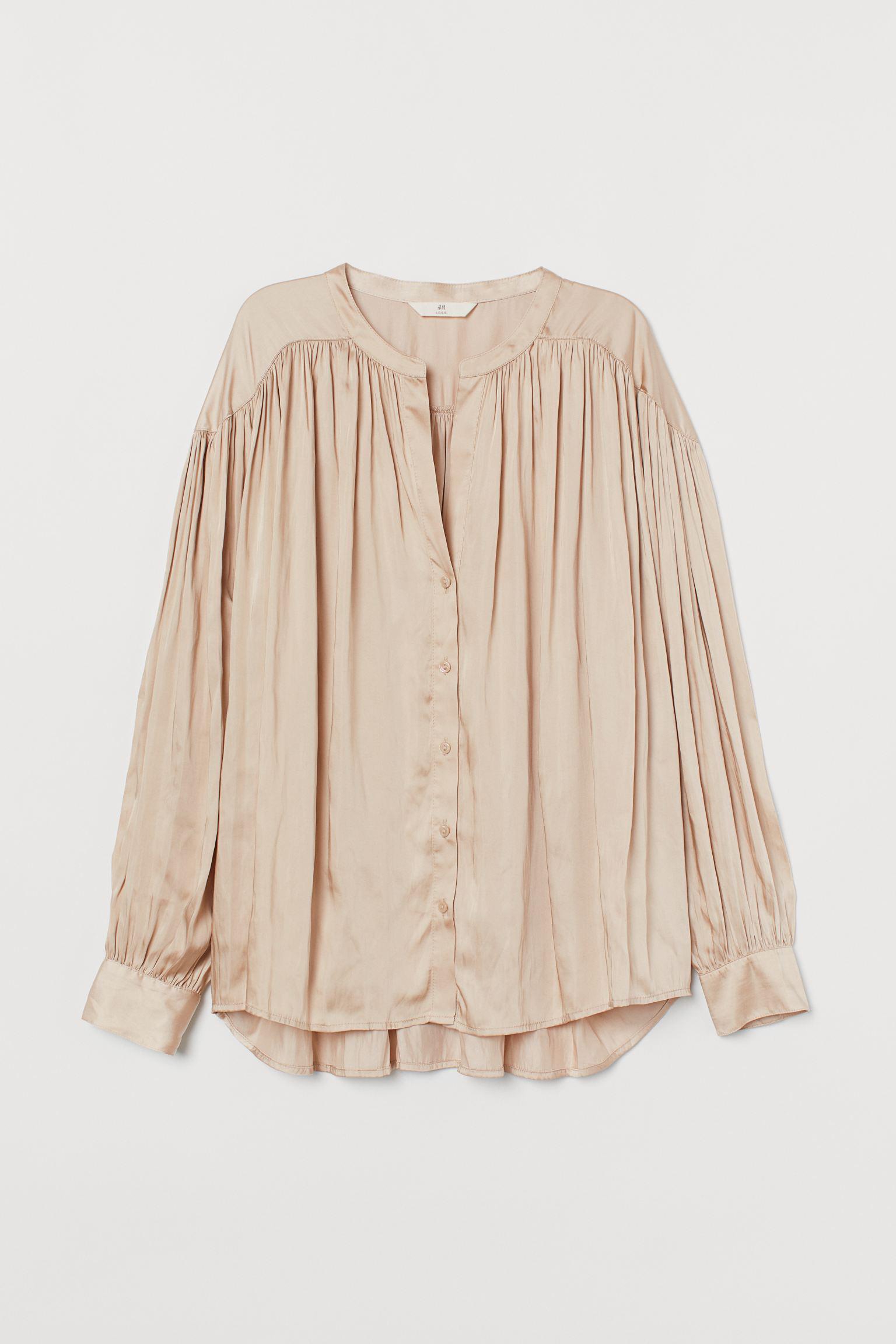 Блуза H&M р. 46 Бежевый (2112784090)