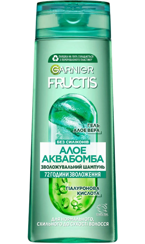 Шампунь Garnier Fructis Алоє Аква Бомба 400 мл (3600542134774)