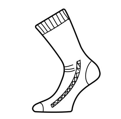 Термоноски Lasting WXL 620 L (10847801) - фото 3 Термоноски Lasting WXL 620 L (10847801) - фото 3