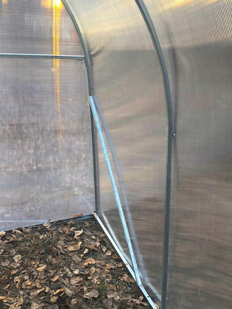 Теплиця Веган 3x4 із оцинкованої квадратної труби з полікарбонатом 4 мм - фото 13