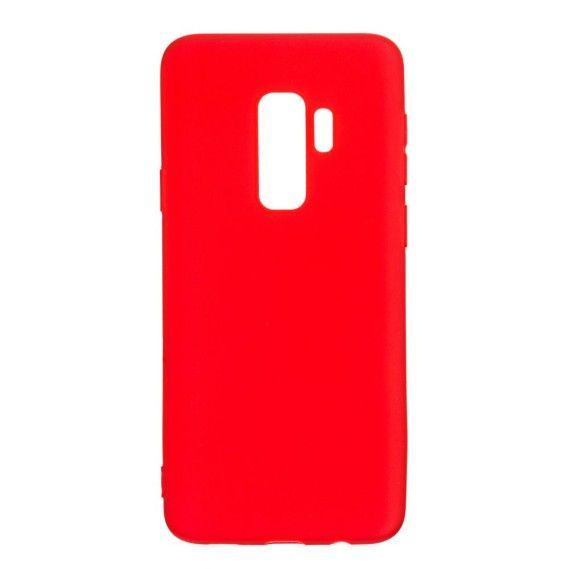 Чехол накладка SMTT для Samsung SM-G965F Galaxy S9 Plus, S9+ красный