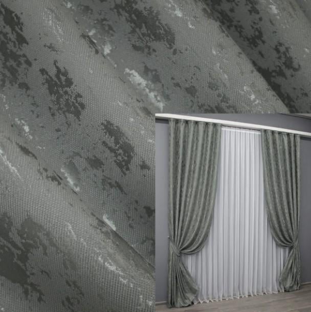 Ткань для штор Pavliani AL лен/мрамор Светло-серый (1577ш) - фото 3 Ткань для штор Pavliani AL лен/мрамор Светло-серый (1577ш) - фото 3