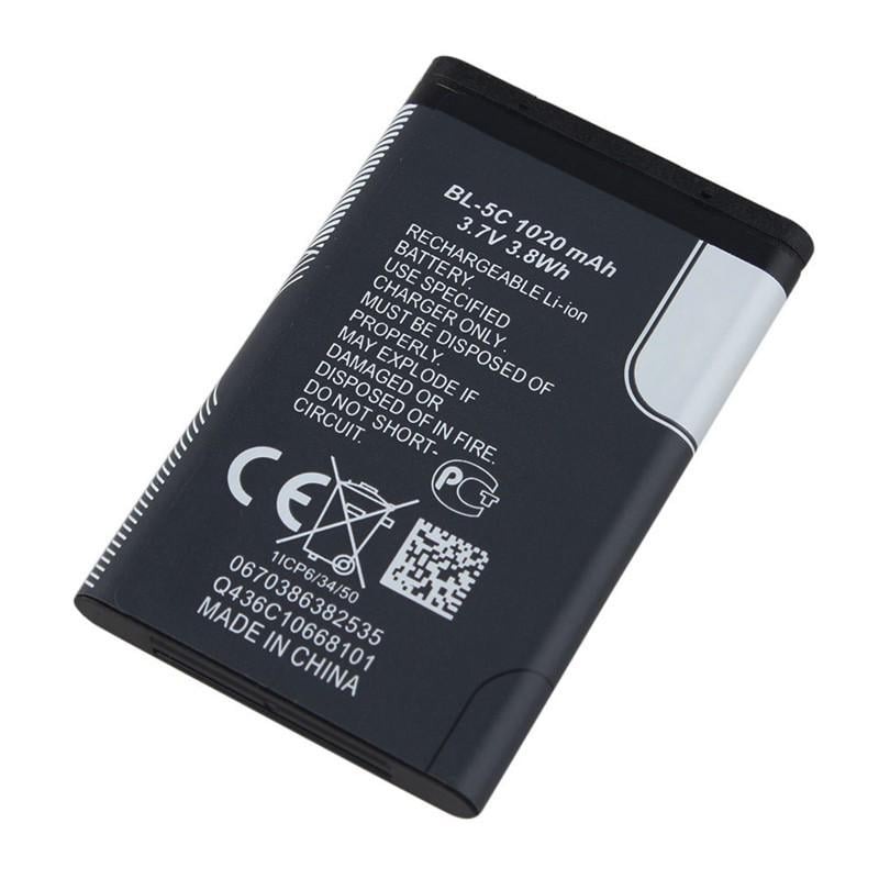 Батарея Nokia C2-01 BL-5C 1020 mAh PRC - фото 3