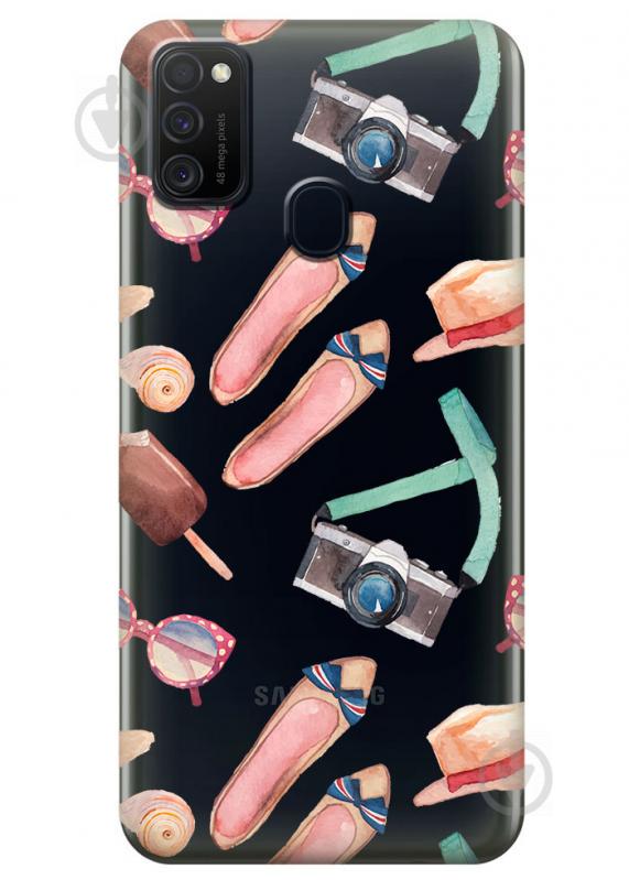 Прозрачный силиконовый чехол iSwag для Samsung Galaxy M21 с рисунком - Женские штучки (M1737) Прозрачный силиконовый чехол iSwag для Samsung Galaxy M21 с рисунком - Женские штучки (M1737)