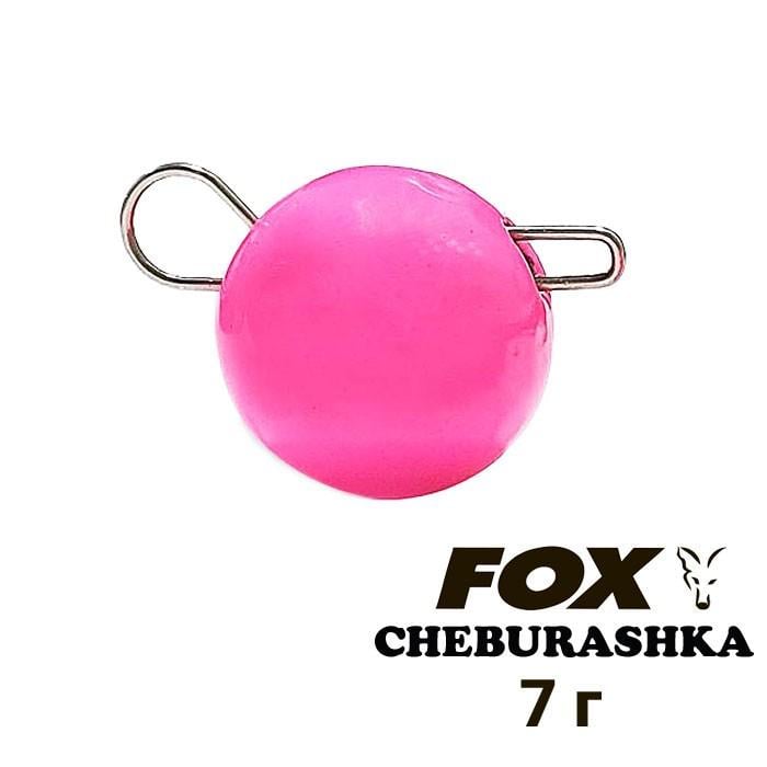 Груз свинцовый Fox Чебурашка 7 г 1 шт. Розовый (8640) - фото 2