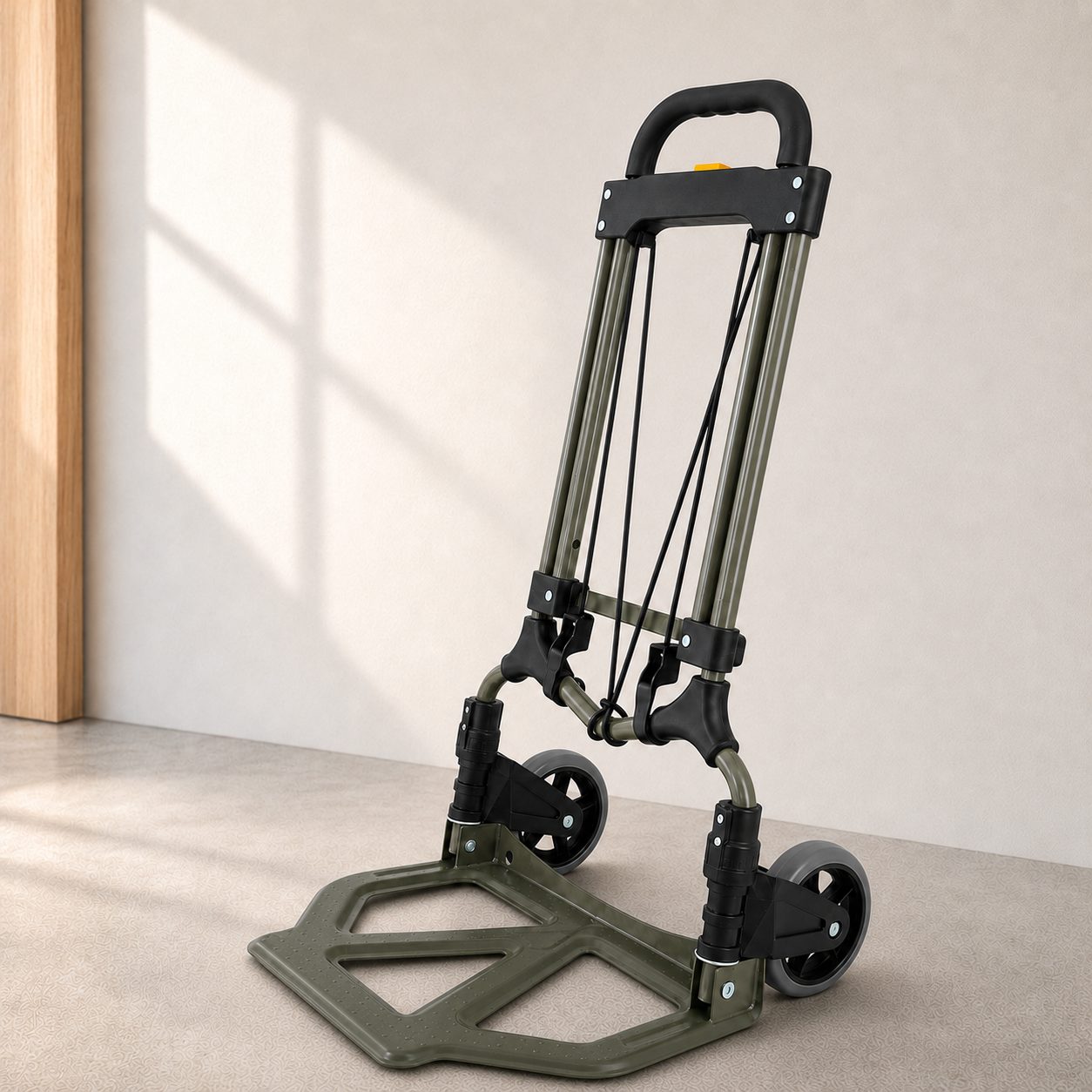 Тележка складская Helper HP-1196 до 70 кг Flat-Fold телескопической ручкой эластичные тросы в комплекте Тележка складская Helper HP-1196 до 70 кг Flat-Fold телескопической ручкой эластичные тросы в комплекте
