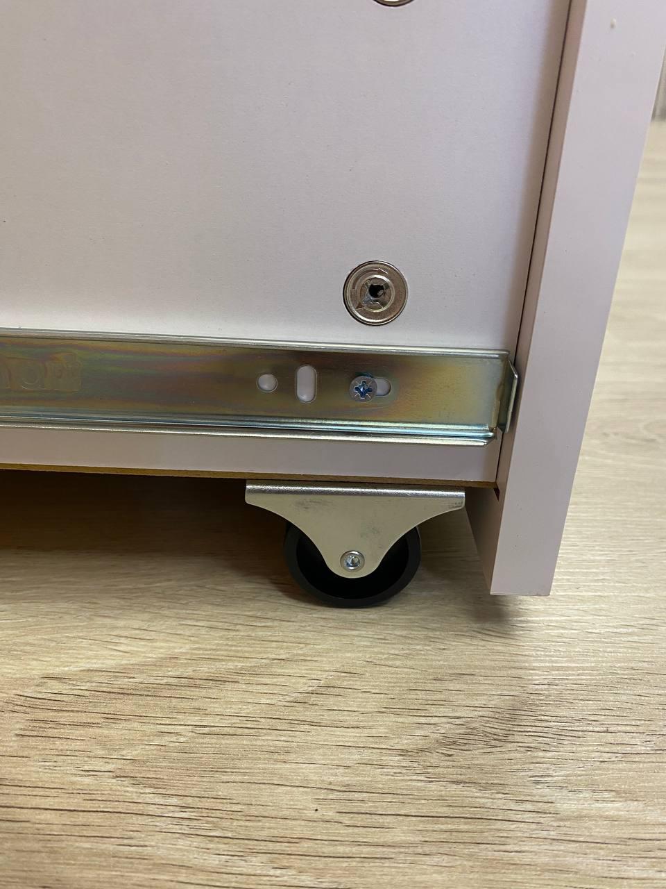 Кровать детская односпальная Lion Л-7 с ящиками и ламелями 90x200 см Нимфея альба (LION-041005) - фото 7