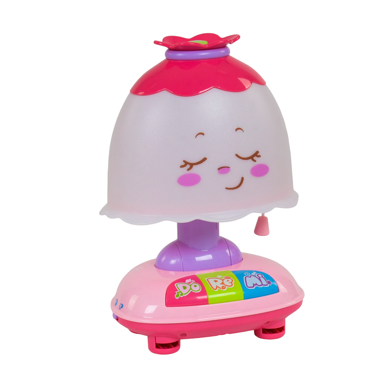 Нічник музичний Play Smart 2 режими з кріпленням на ліжечко Pink (85074) Нічник музичний Play Smart 2 режими з кріпленням на ліжечко Pink (85074)