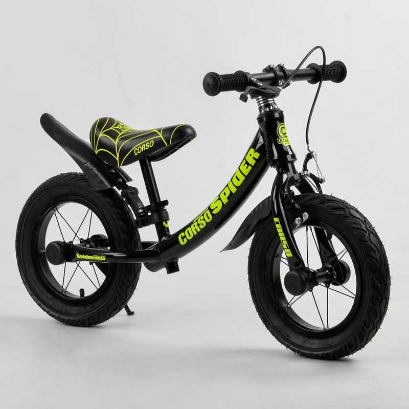 Біговел Corso SPIDER 79662 12'' алюмінієва рама переднє ручне гальмо (103511)