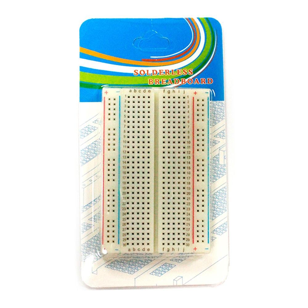 Макетная плата 400 точек для MB 102 (Беспаечная) для Arduino - фото 1