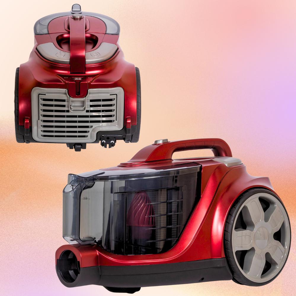 Пылесос Zepline ZP-6804 с контейнером 4 л для сбора пыли 4000 Вт Красный (120.1720) - фото 6