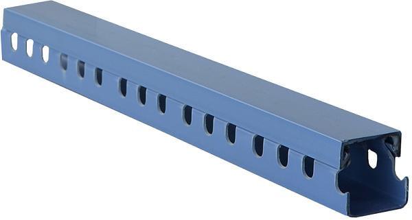 Короб перфорированный АСКО 30x30 мм 2 пог. м ПВХ Синий (A0070020005)