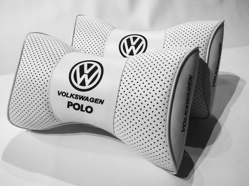 Подушка на подголовник авто Volkswagen polo 2 шт. (00585)