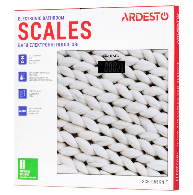 Весы напольные Ardesto SCB-965 Knit EU (0305) - фото 6 Весы напольные Ardesto SCB-965 Knit EU (0305) - фото 6