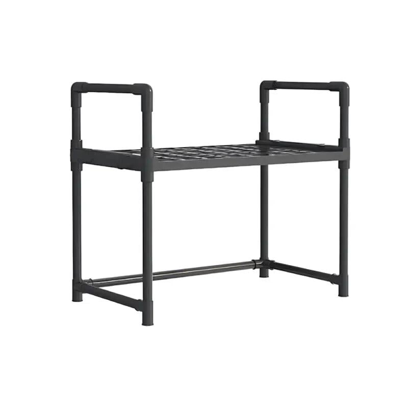 Полка-стеллаж кухонная с крючками YH 6616-1 48x26x49 см