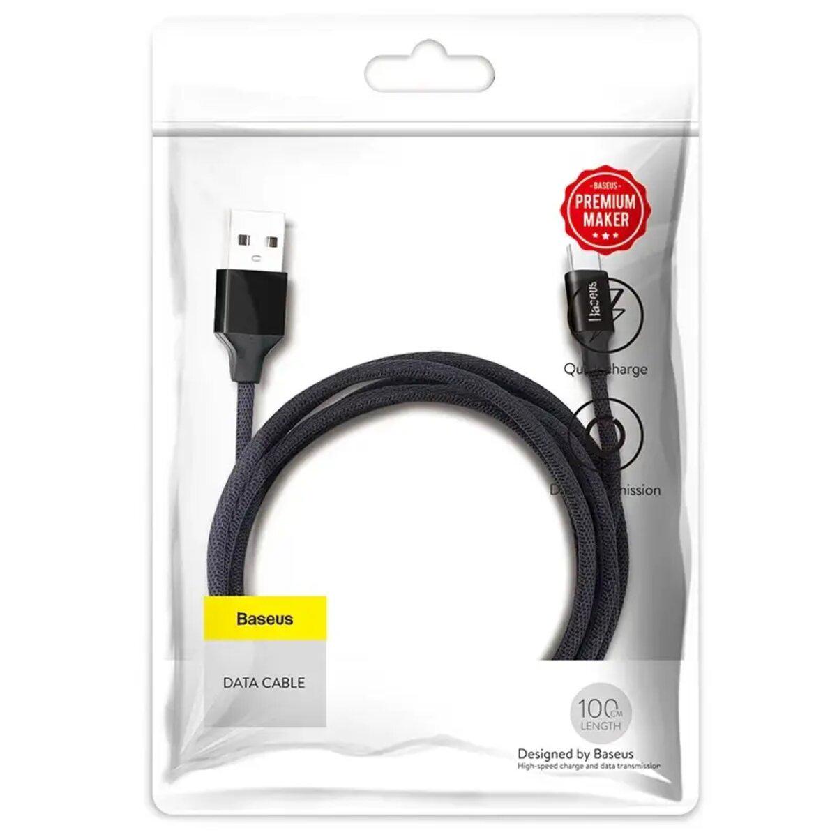 Кабель Baseus Yiven Cable Micro USB 1 м Black - фото 4