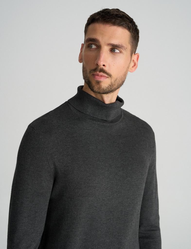 Светр чоловічий Diverse TOURDO XL Графітовий меланж (5905384067753) - фото 6 Светр чоловічий Diverse TOURDO XL Графітовий меланж (5905384067753) - фото 6