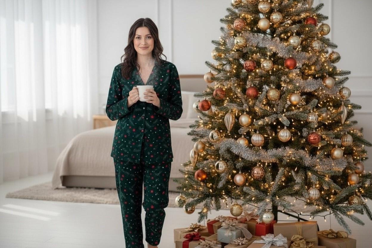 Пижама женская Boyraz 0176x41 Темно-зеленый (194887-L)