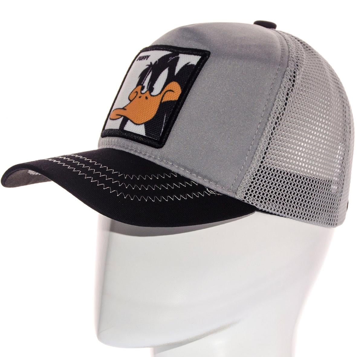 Бейсболка Daffy Duck SUBs21861 с сеткой с шевроном на регуляторе L/р. 57-58 Черный
