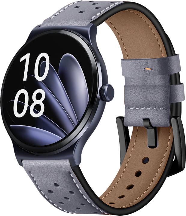 Ремінець шкіряний Classico для Haylou Solar Lite LS05L Grey (40749-33) Ремінець шкіряний Classico для Haylou Solar Lite LS05L Grey (40749-33)